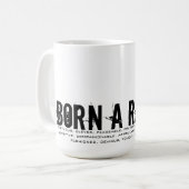 Mug Né dans l'année du lapin (Devant gauche)