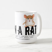 Mug Né dans l'année du Rat (Devant droit)