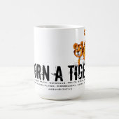 Mug Né dans l'année du tigre (Centre)