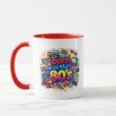 Mug Né dans les années 80 (Gauche)