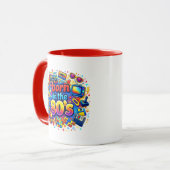 Mug Né dans les années 80 (Devant gauche)