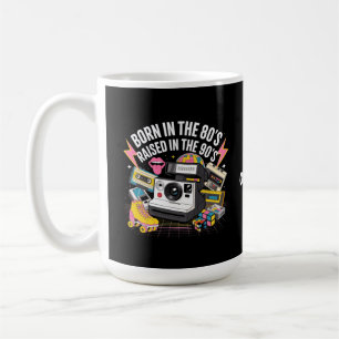 Mug Né dans les années 80 Raised dans les années 90 Fu