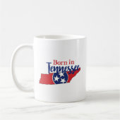Mug Né dans Tennessee State Symbols Volunteer State (Gauche)