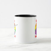 Mug Né de cette façon (Centre)