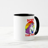 Mug Né de cette façon (Devant droit)