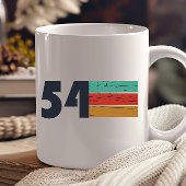Mug né en 1954 anniversaire vintage