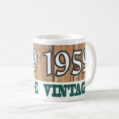 Mug Né en 1959 - Fête d'anniversaire (Devant droit)