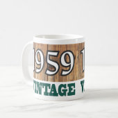 Mug Né en 1959 - Fête d'anniversaire (Devant gauche)