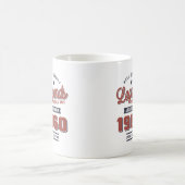 Mug Né en 1960 Anniversaire (Centre)