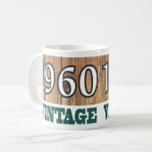 Mug Né en 1960 - Célébration d'anniversaire (Devant gauche)