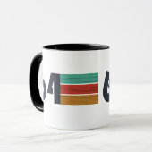 Mug né en 1964 anniversaire vintage (Devant gauche)