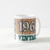 Mug Né en 1966 - Fête d'anniversaire (Devant droit)