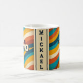 Mug Né en 1970 Boug personnalisé - les années 70 bande (Centre)