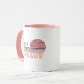 Mug né en 1971 cadeau d'anniversaire vintage (Devant gauche)