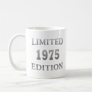 Mug né en 1975 cadeau d'anniversaire