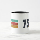 Mug Né en 1975 cadeau vintage 50e anniversaire (Centre)