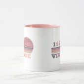 Mug né en 1978 cadeau d'anniversaire vintage (Centre)