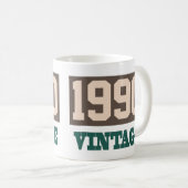 Mug Né en 1990 - Anniversaire (Devant droit)