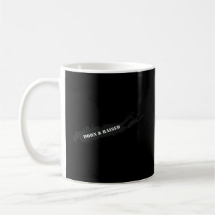 Mug Né Et Élevé Usa Long Island Ny