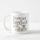 Mug Ne fait pas l'oiseau bien avec d'autres (Gauche)