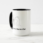 Mug Ne faites jamais confiance à un homme dans une (Devant gauche)