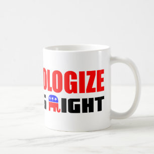 Mug Ne faites jamais des excuses !