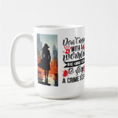 Mug Ne foutez pas une femme (Gauche)
