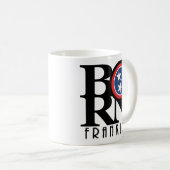 Mug NÉ Franklin Tennessee 11oz (Devant droit)