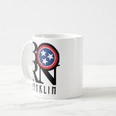 Mug NÉ Franklin Tennessee 11oz (Devant gauche)