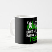 Mug Ne Frappez Pas Les Petits Arbres Heureux (Devant gauche)