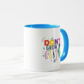 Mug Ne grandissez pas C'est un piège (Devant droit)