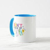 Mug Ne grandissez pas C'est un piège (Devant gauche)