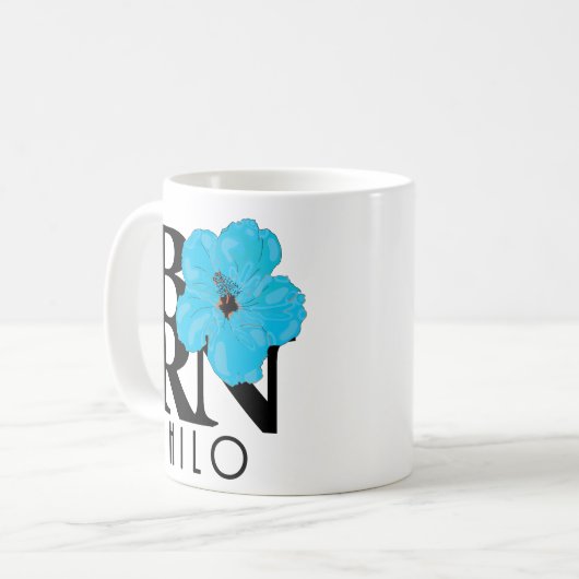 Mug NÉ Hilo Hawaii 11oz (Devant gauche)