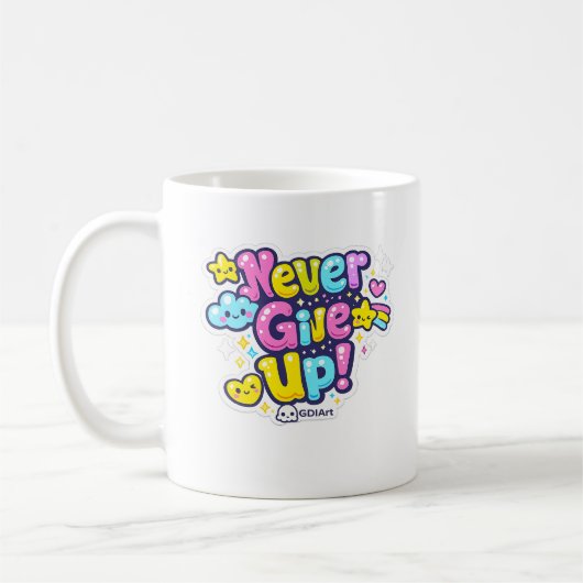 MUG - Ne jamais abandonner (Gauche)