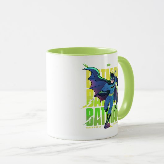 Mug Ne jamais abandonner Batman en cours d'exécution g (Devant droit)