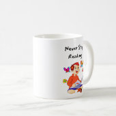 Mug Ne jamais cesser de lire (Devant droit)