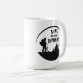 Mug Ne jamais cesser d'explorer (Devant droit)