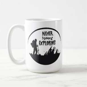 Mug Ne jamais cesser d'explorer