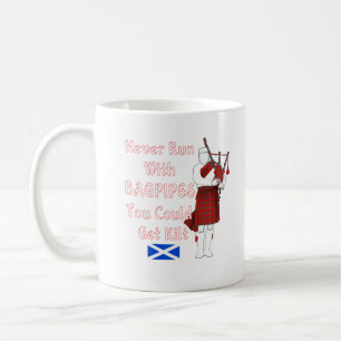 Mug Ne jamais courir avec des tuyaux qu'on pourrait tu