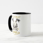 Mug ne jamais faire confiance au gothique vivant et ve (Devant gauche)