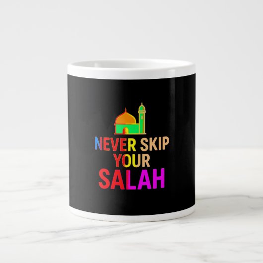 Mug Ne Jamais Manque Ta Salah – Rappel Quotidien I (Devant)