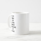 Mug Ne Jamais Parler Avec N'Importe Qui Harriet Aurait (Devant gauche)