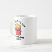 Mug Ne Jamais Renoncer À L'Élevage Et À L'Élevage À No (Devant gauche)