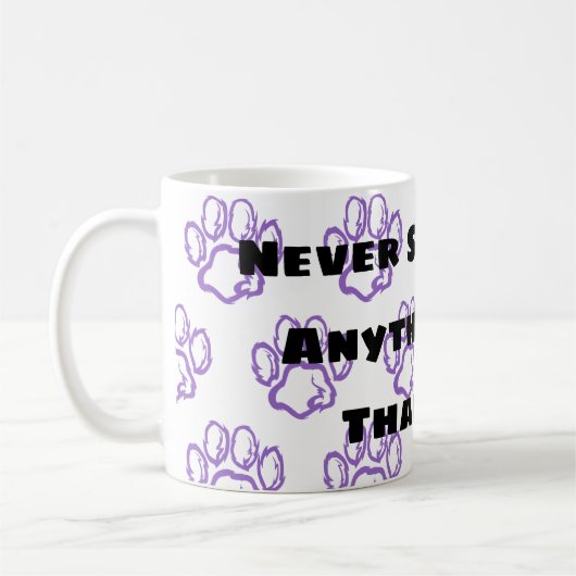 Mug Ne jamais rien régler pour moins que l'EPIC (Gauche)