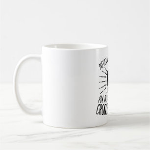 Mug Ne jamais sous-estimer le collier de croquet d'un