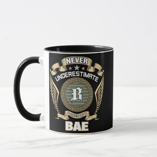 MUG NE JAMAIS SOUS-ESTIMER LE POUVOIR D'UN BAE (Gauche)