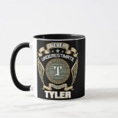 MUG NE JAMAIS SOUS-ESTIMER LE POUVOIR D'UN TYLER (Gauche)