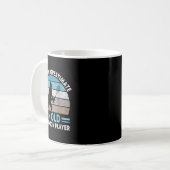 Mug Ne jamais sous-estimer un vieux joueur de badminto (Devant gauche)