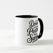 Mug Ne jetez pas vos perles devant les pourceaux (Devant droit)