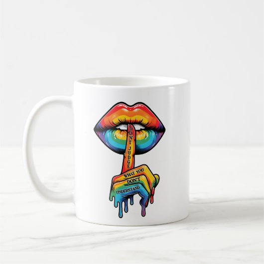 Mug ne juge pas ce que tu ne comprends pas (Gauche)